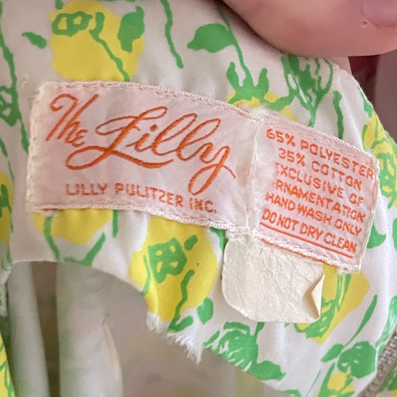Vintage Lily Pulitzer floral colour block dress - Picture 4 of 16